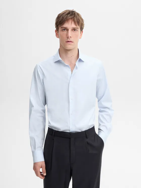 Рубашка Vichy slim fit из 100% хлопка